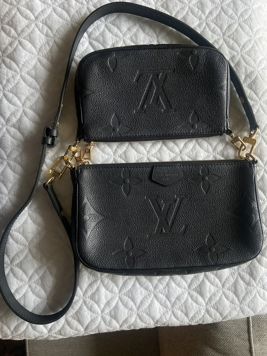 Louis Vuitton Easy Pouch on Strap Cream Monogram Empreinte