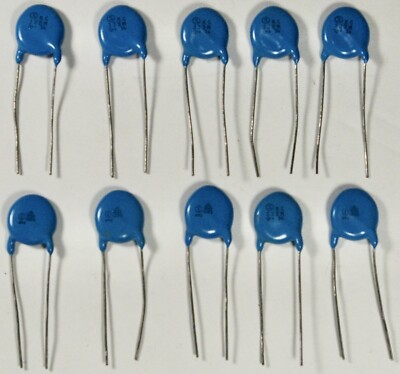  Murata KC332M 3.3nF +-20% 400 Vac Ceramic Disc Safety Capacitors  Qty 10