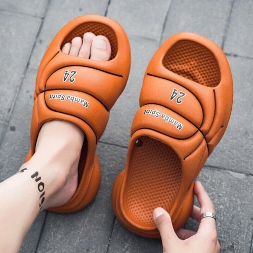 Men's lazy sports slippers sandals slippers shower shoes slippers - Picture 18 of 40