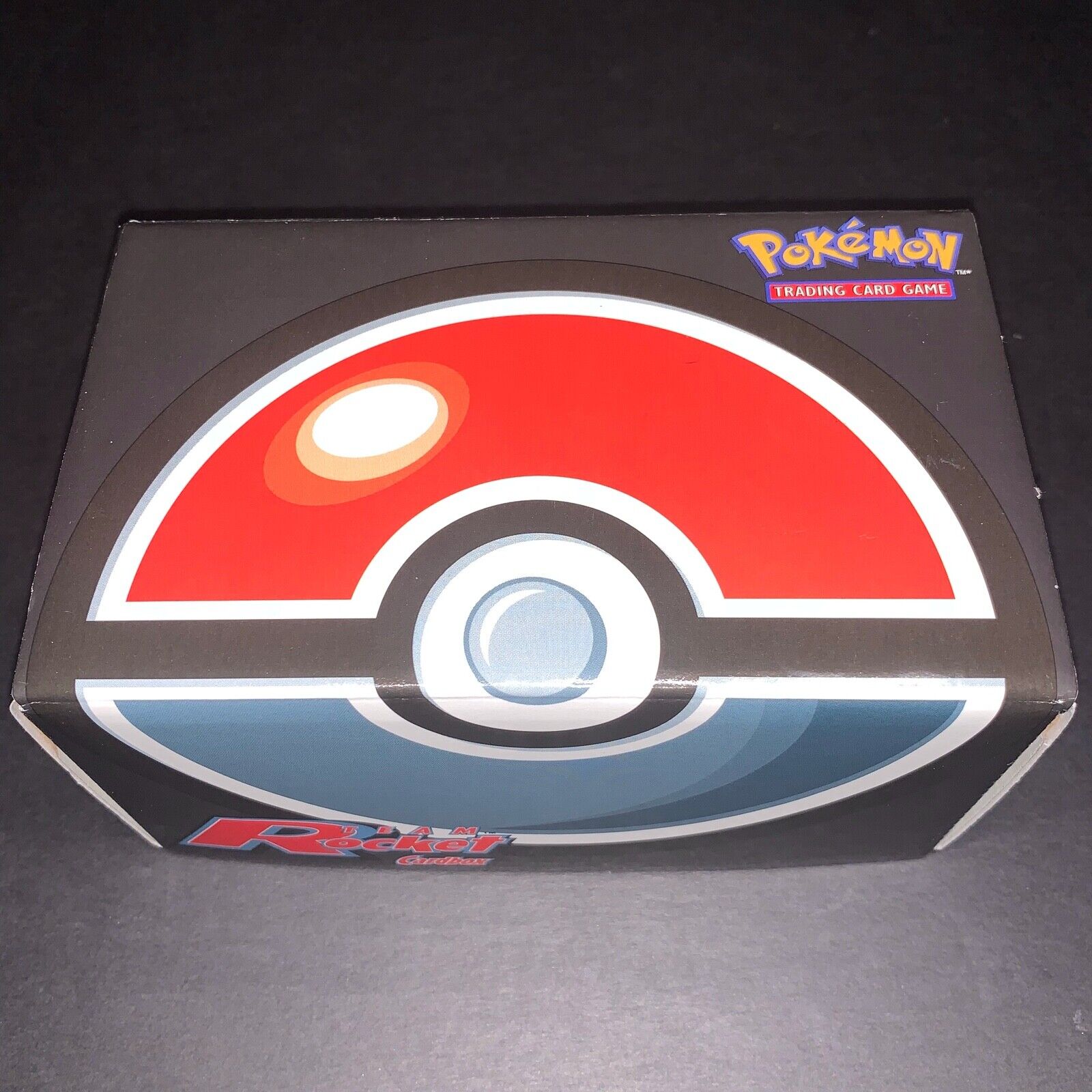 Pokemon Team Rocket Storage Box (Official WotC Product) - Hold 450+ Cards - MINT