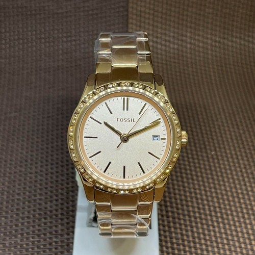 Fossil BQ3374 Adalyn Three-Hand Rose 