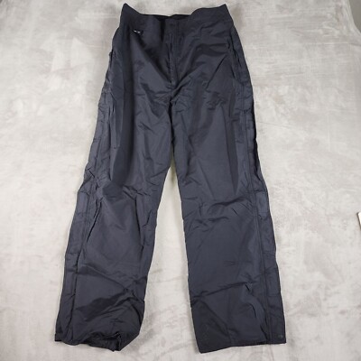 Rawik Outerwear Ski Pant Mens Large Black Back Pocket Zip Legs Snow Blemish