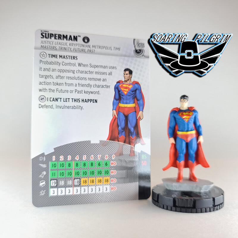 DC Heroclix SUPERMAN - 015 - COMMON Masters of Time Set #14 | eBay