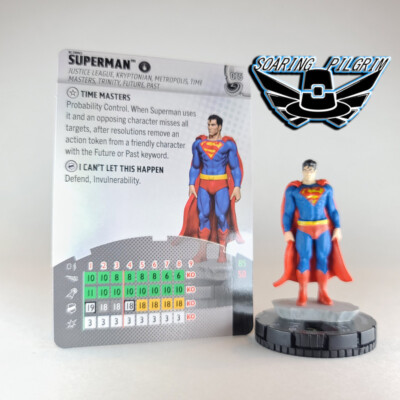 DC Heroclix SUPERMAN - 015 - COMMON Masters of Time Set #14