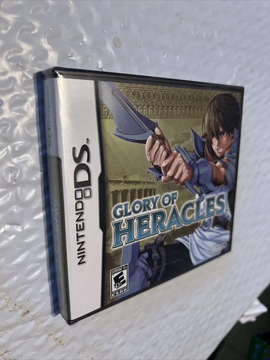 GLORY OF HERACLES NINTENDO DS BRAND NEW FACTORY SEALED