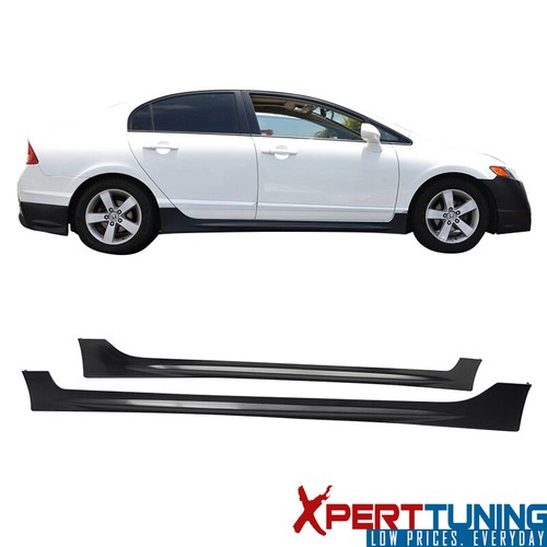 Buy Fit 06 11 Civic Mugen Rr Style Side Skirts Unpainted Pp Polypropylene Online In Vietnam