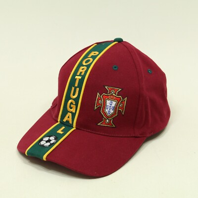 Portugal Soccer Hat FPF Strapback Adjustable Cap Portuguese