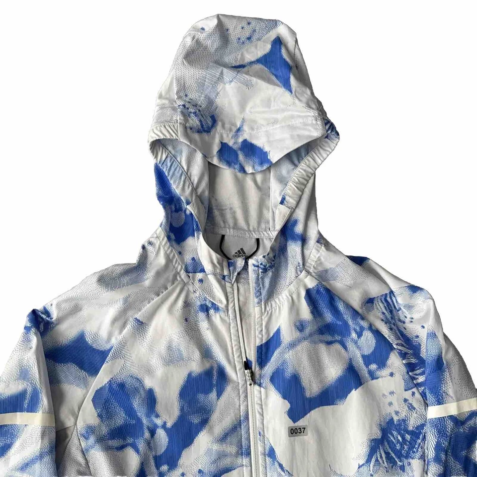 Adidas Ultra Gráfica Chaqueta para Correr Impermeable Chaqueta para Lluvia Nueva con Etiquetas CF9880 Talla S Foto 2 de 4