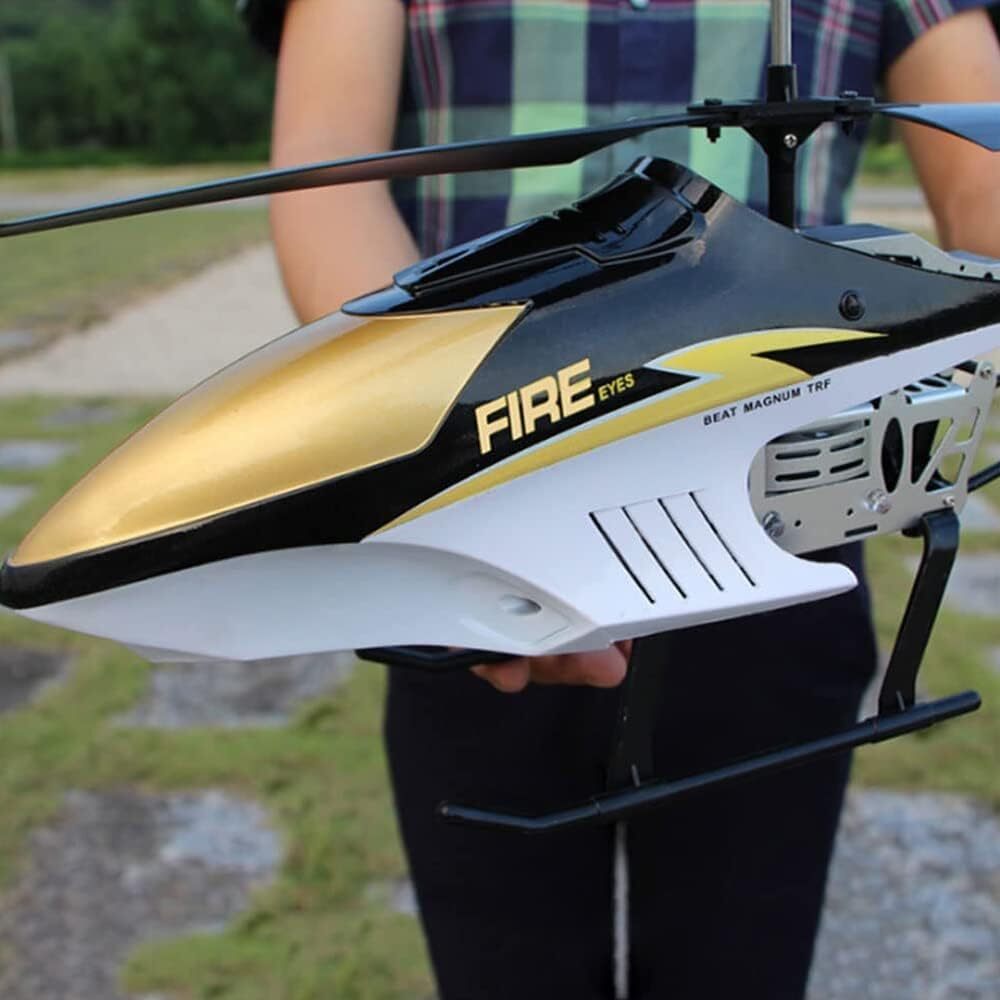 Fall-Resistant Remote Control Aircraft Drone Large Radio RC Helicopter Charging.