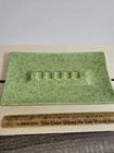 Vtg Atomic Green Royal Haeger Pottery Ceramic Ashtray R125 Rectangular 8" x 4.5"