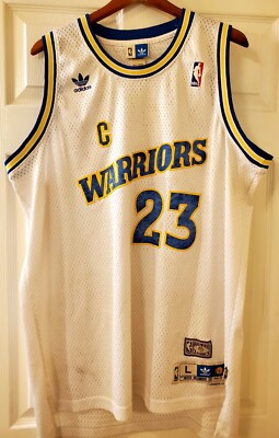 NBA Adidas HWC Golden State Warriors Mitch Richmond Jersey 23 C