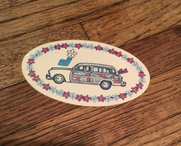 Vintage early 2000's Jimmy Z surf street wear skateboard stickers