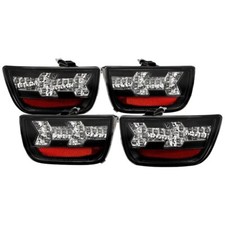 For Chevy Camaro 10-13 Led Tail Lights - Black Spyder 5032188