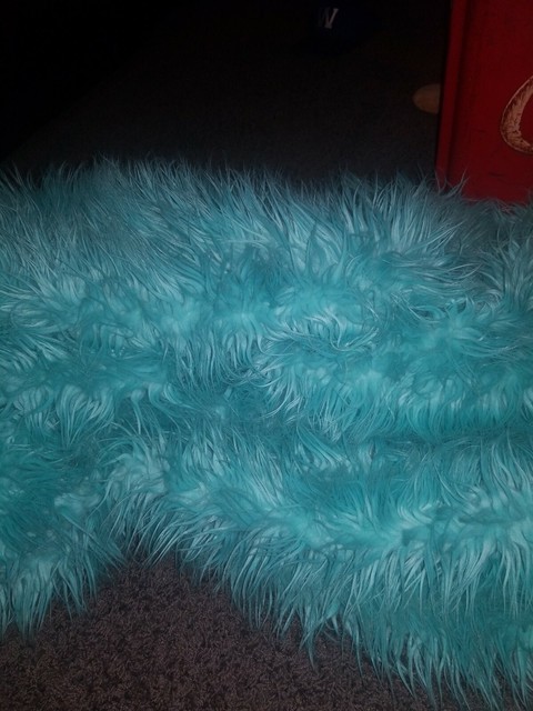 Pottery Barn Teen Bean Bag Cover Large Twill Pool Aqua Blue