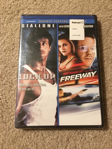 LOCK UP / FREEWAY (1989/96) Widescreen, Double Feature, RARE & OOP New 2-DVD Set