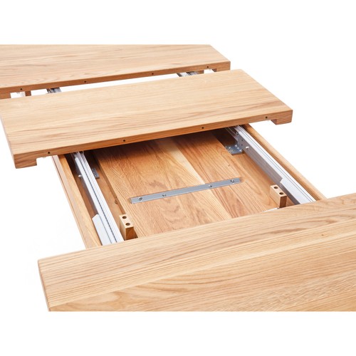 Esstisch Marta 2 Wildeiche massiv 140(220)x78x90 cm Tisch Esszimmer - Bild 7 von 8