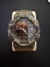 Casio G-SHOCK Analog/Digital Quartz 200m Camouflage Resin Strap Wristwatch
