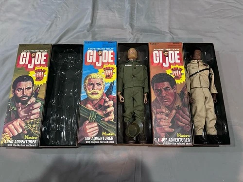 Exclusive Adventure Team Gi Joe Kung Fu Grip 2006 Lot of 2 Figures & 3 Boxes NM+
