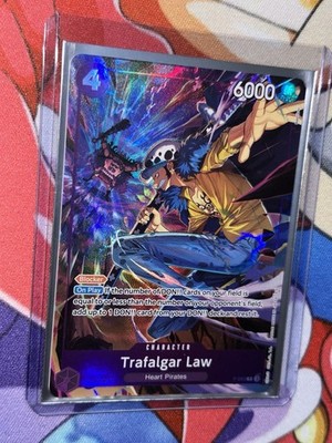 Trafalgar Law Illustration Box Vol.6 P-093 One Piece Promotion Cards Foil Promo