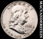 1953-D Silver Franklin Half Dollar - Scarce  Better Date  No Reserve  #i1392