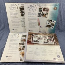 4 Creative Memories 12x12 White Refill Pages 15 ct Each RCM 12S 60 Sheets Sealed