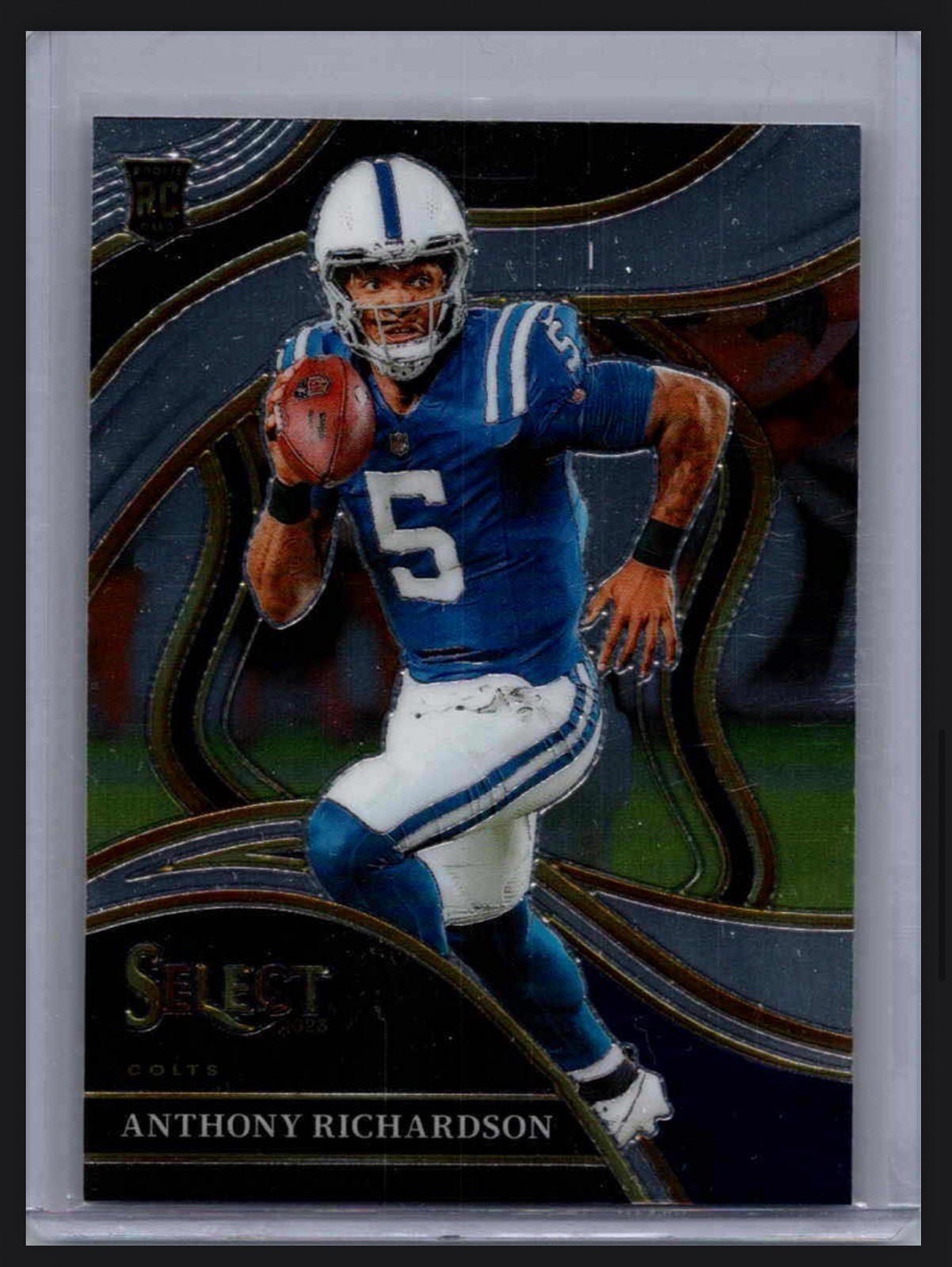2023 Panini Select - Club Level Anthony Richardson #297 Silver Prizm Die-Cut