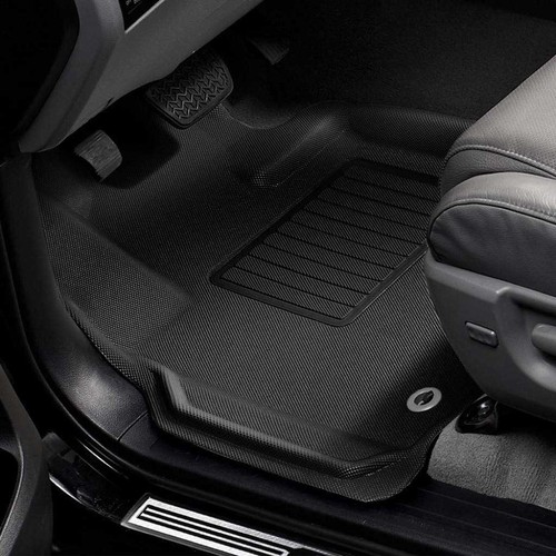 3D MAXpider For Toyota RAV4 2013-2018 Kagu Floor Mats 1st Row Black - Picture 2 of 5
