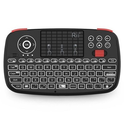 Rii i4 Dual Mode Multimedia Keyboard with Touchpad for PC Smart TV Xbox Playstat