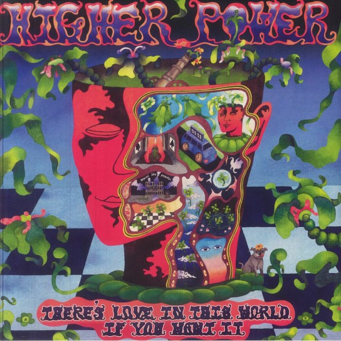 HIGHER POWER - There's Love In This World If You Want It - PURPLE VINYL LP