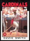 1986 Topps #730 Ozzie Smith