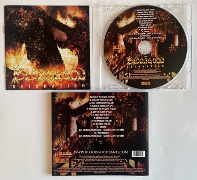 Bloodgood Detonation White Metal CD Like Whitecross,Leviticus,Jerusalem,X-Sinner