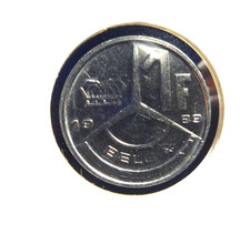 Belgium 1989  1 Franc   * Dutch Text *👀