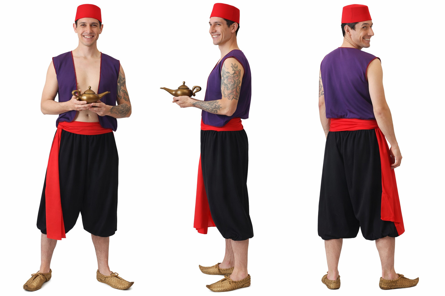 Disfraz de Rata Callejera Árabe Aladdin para Niños Día Mundial del Libro Película