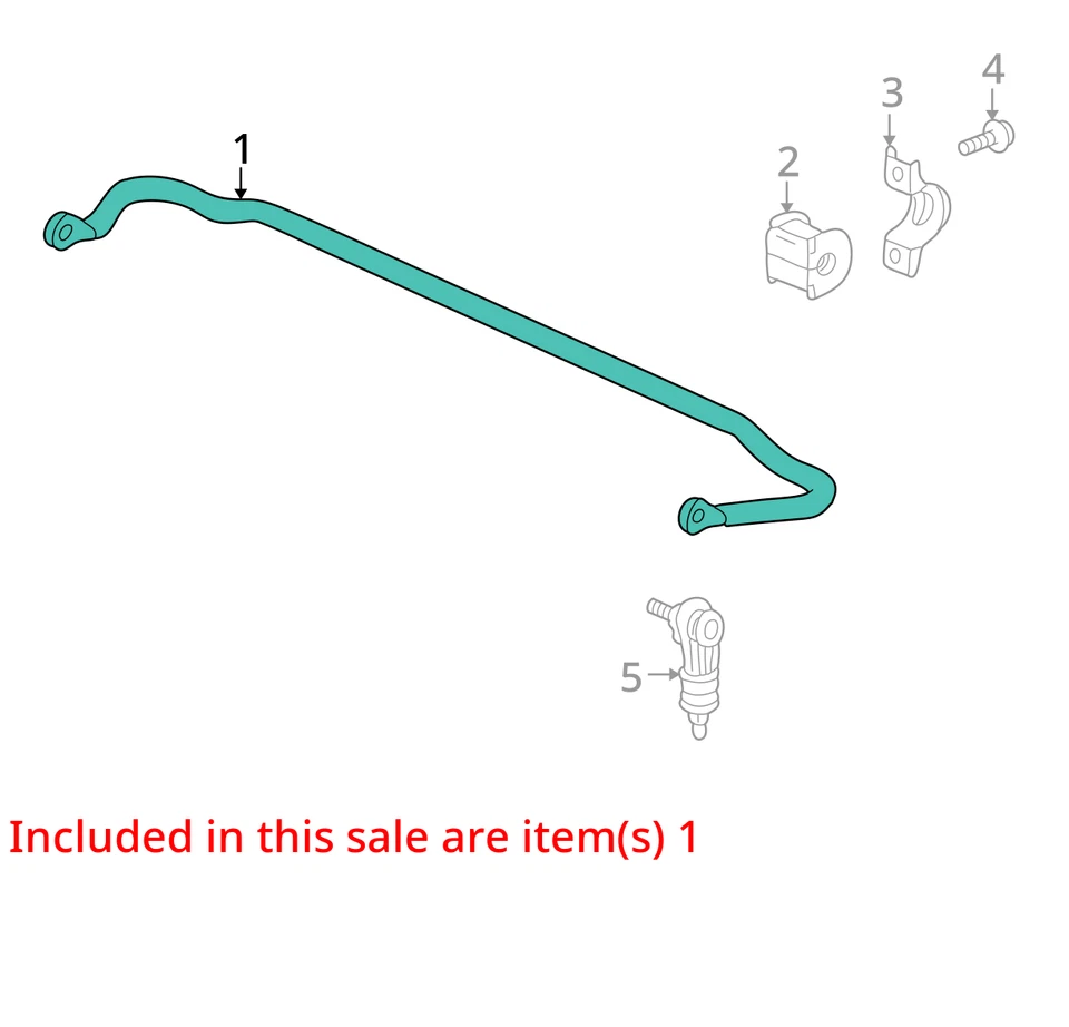 Barra estabilizadora traseira Saturn VUE FWD 2008 OEM 108K milhas - LKQ356599784 - Imagem 4 de 4