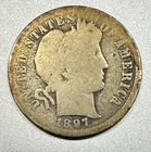 1897-O  BARBER DIME   NICE DETAIL  KEY DATE #1734