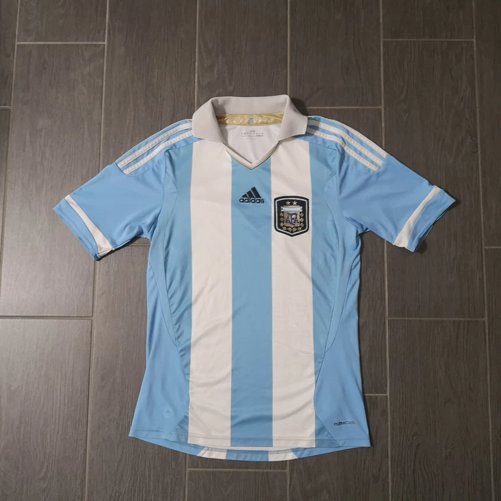 Vintage Retro WM 2010 Argentinien Nationalmannschaft AfA Trikot Größe: S Fußball