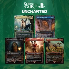 Secret Lair Drop Series PlayStation Secret Lair x Uncharted New Magic MTG