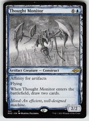 Thought Monitor (Showcase) 341 Rare Modern Horizons 2 Magic: The Gathering NM