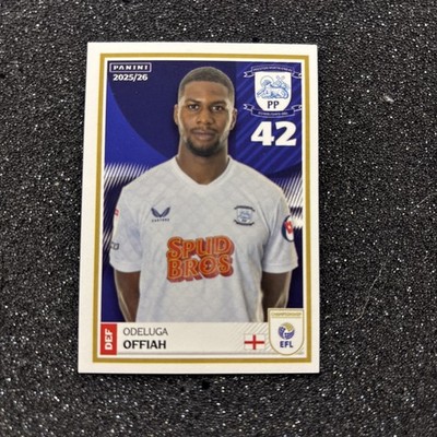 Panini EFL 2025/26 - # 299 - ODELUGA OFFIAH - Preston North End