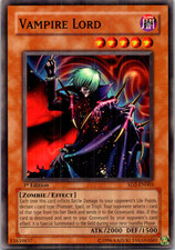 Vampire Lord [1st Edition] SD2-EN003 Prices | YuGiOh Structure