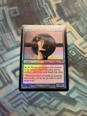 MTG Foil Master Transmuter EX/LP+ Conflux