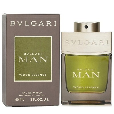 BVLGARI Man Wood Essence 60ml Herrenduft Spray Eau De Parfum Nachfüllbar
