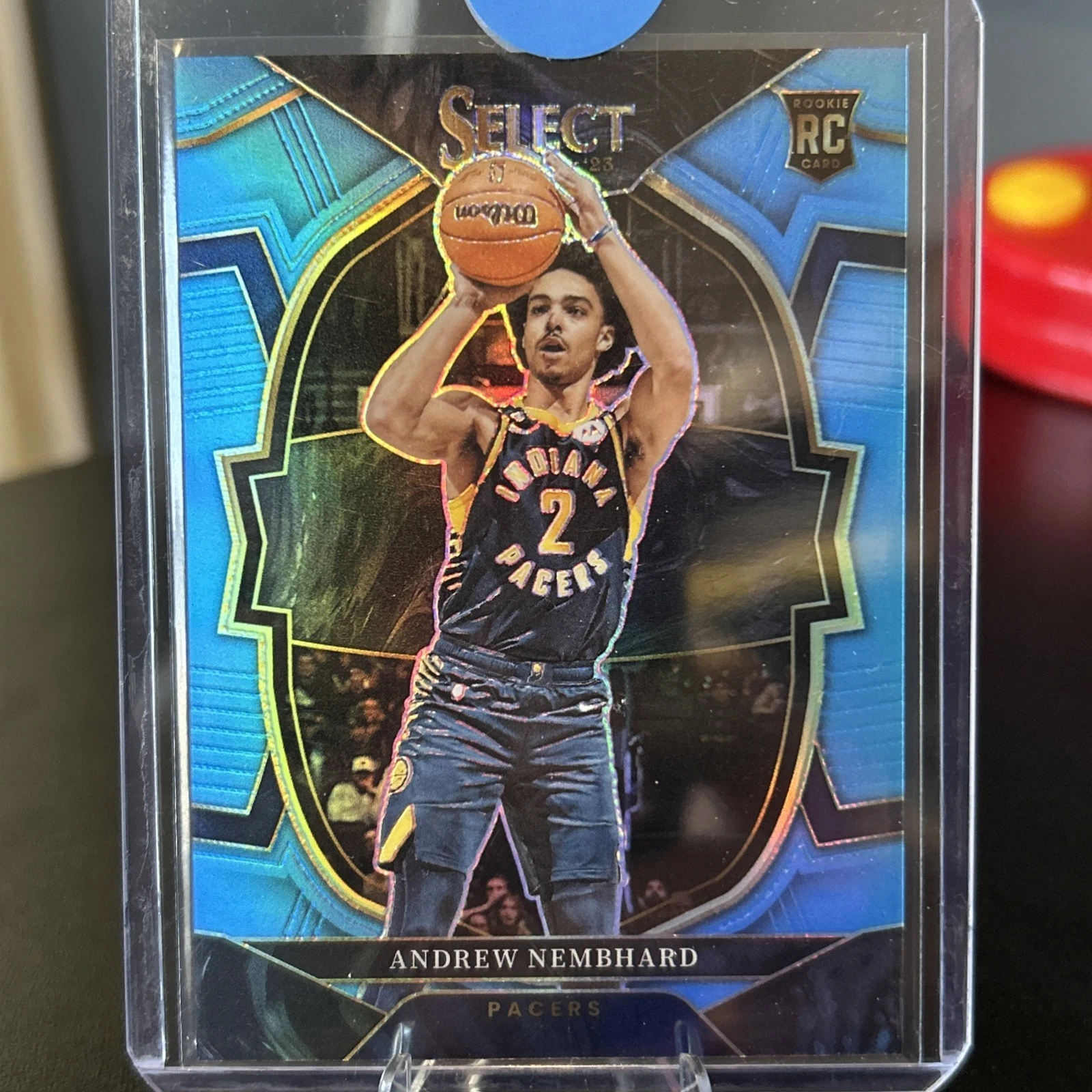 2022-23 Select Andrew Nembhard RC #77 Light Blue Prizm Rookie /299 Pacers
