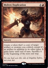 Molten Duplication Outlaws of Thunder Junction: the Big Score - Magic MTG NM