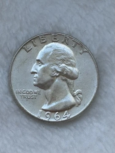1964 Washington Quarter - Silver - UNC - DDO - INV#8950