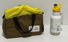 TOPO Designs SUBARU Travel Bag With Klean Kanteen Insulated Water Bottle NEW