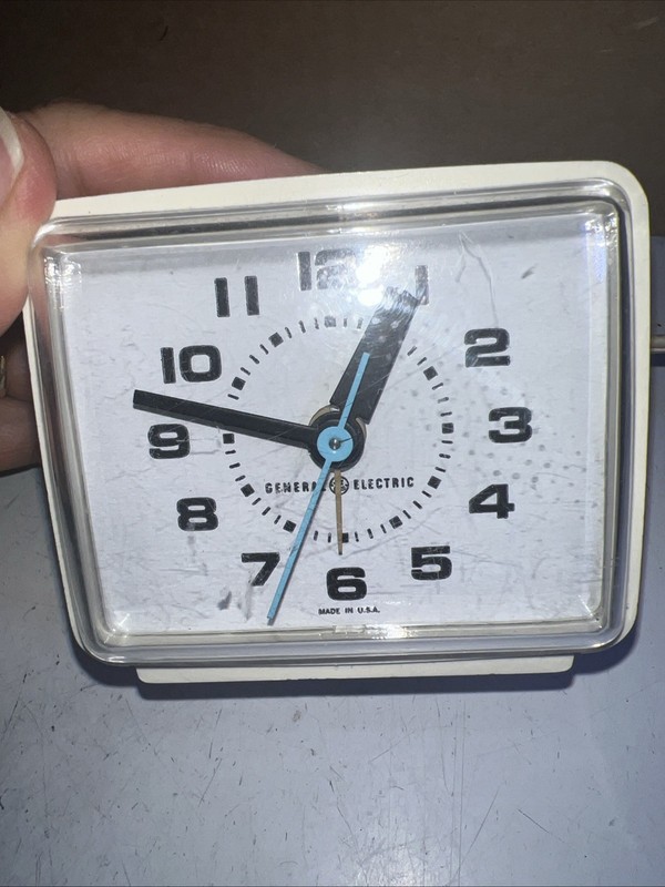 Vintage General Electric Electric Alarm  Clock  Model 7369