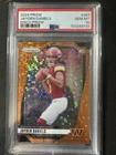 2024 PANINI PRIZM #347 JAYDEN DANIELS ORANGE DISCO GEM MINT PSA 10