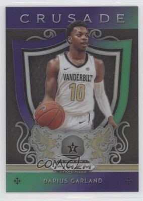 2019 Prizm Draft Picks Crusade Purple & Green /199 Darius Garland Rookie RC 0ad