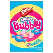 Barratt Anglo Bubbly Bubblegum Box x 240 Piece Blows Bigger Bubbles BEST PRICE